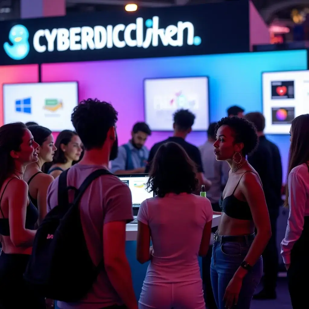 Modern office environment